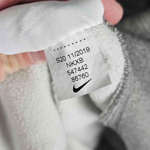 Nike Los Angeles Dodgers Authentic Collection Grey Hoodie Men's Size Large - Picture 8 of 9